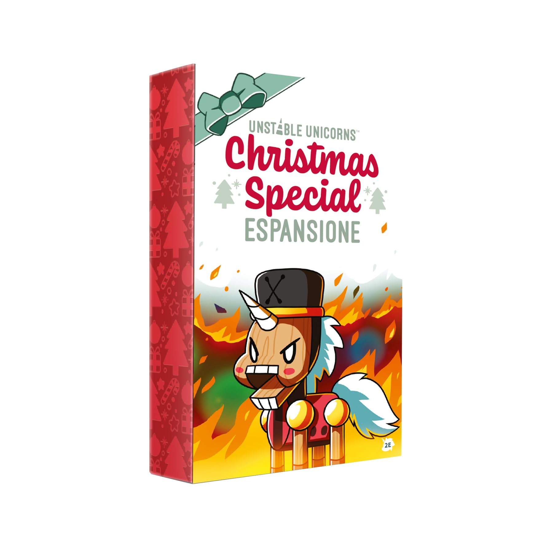 Asmodee Unstable Unicorns: Christmas Special, Card Game Expansion, Italian Edition