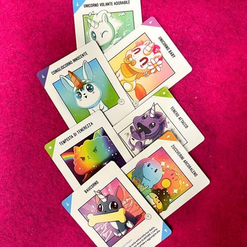 Asmodee, Unstable Unicorns: Rainbow Apocalypse, Board Game Expansion, Italian Edition