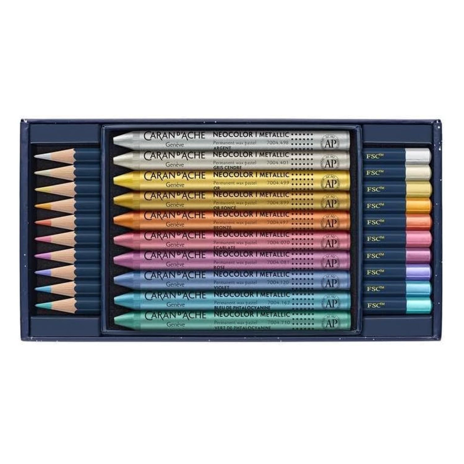 Caran d'Ache COSMIC BLUE multi-product set - special edition