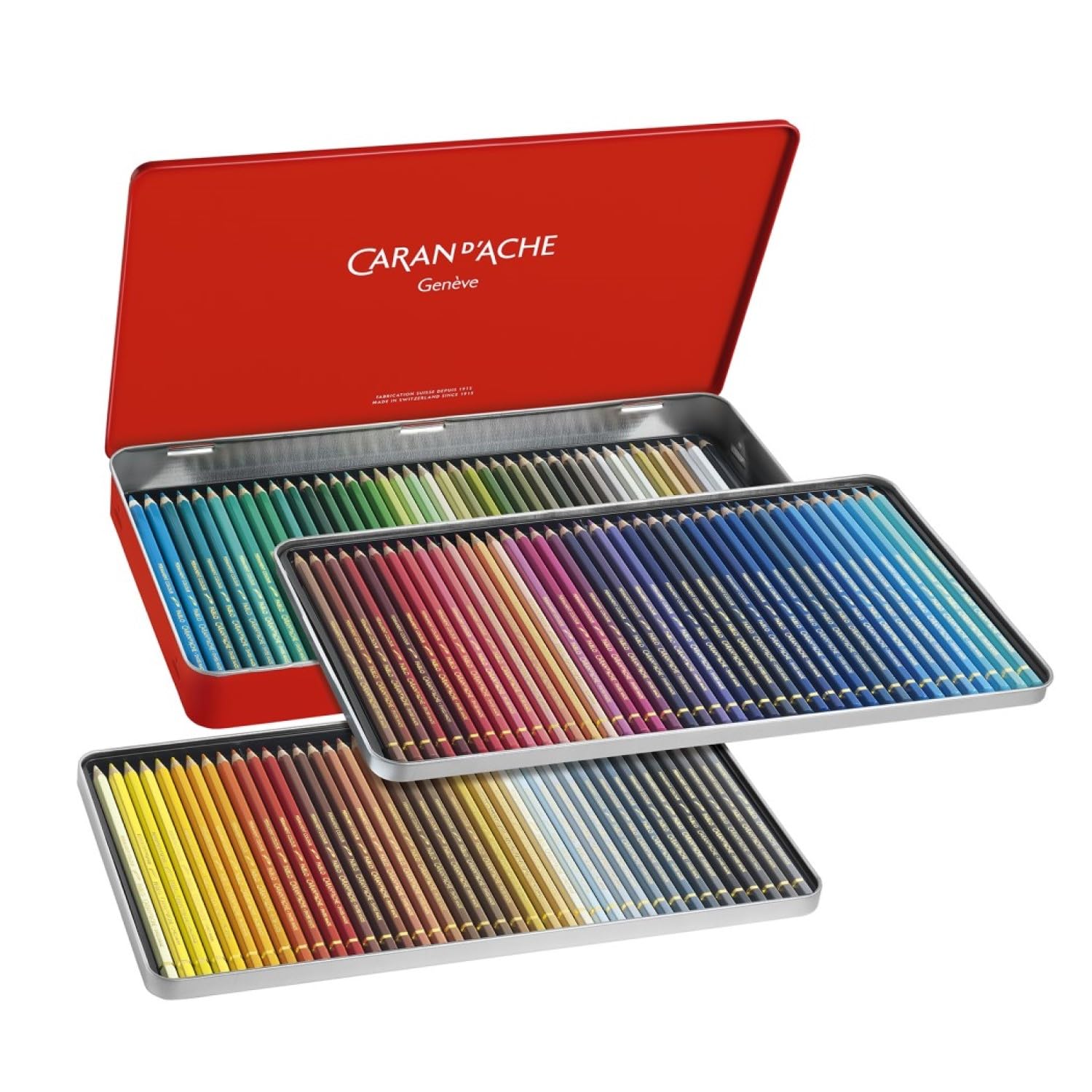 Caran d'Ache Pablo 0666-420, set of 120 multicolored colored pencils