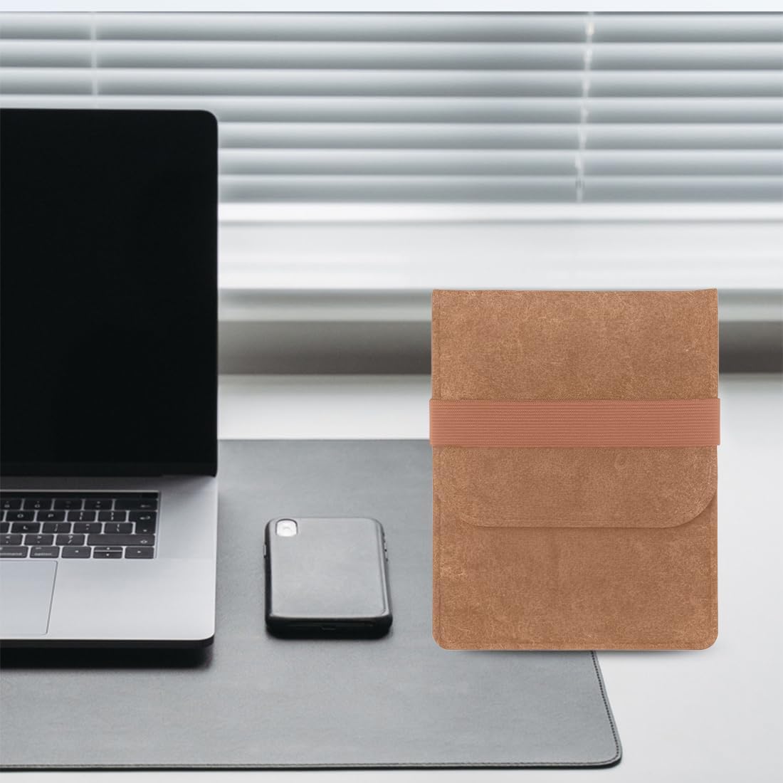 E-Reader Case 6-7 Inch Brown, Ebook Cover compatible with 7"" New Kindle/6.8"" Kindle Paperwhite (11. Jan 2021)/6"" Kindle Oasis, Kobo/Tolino