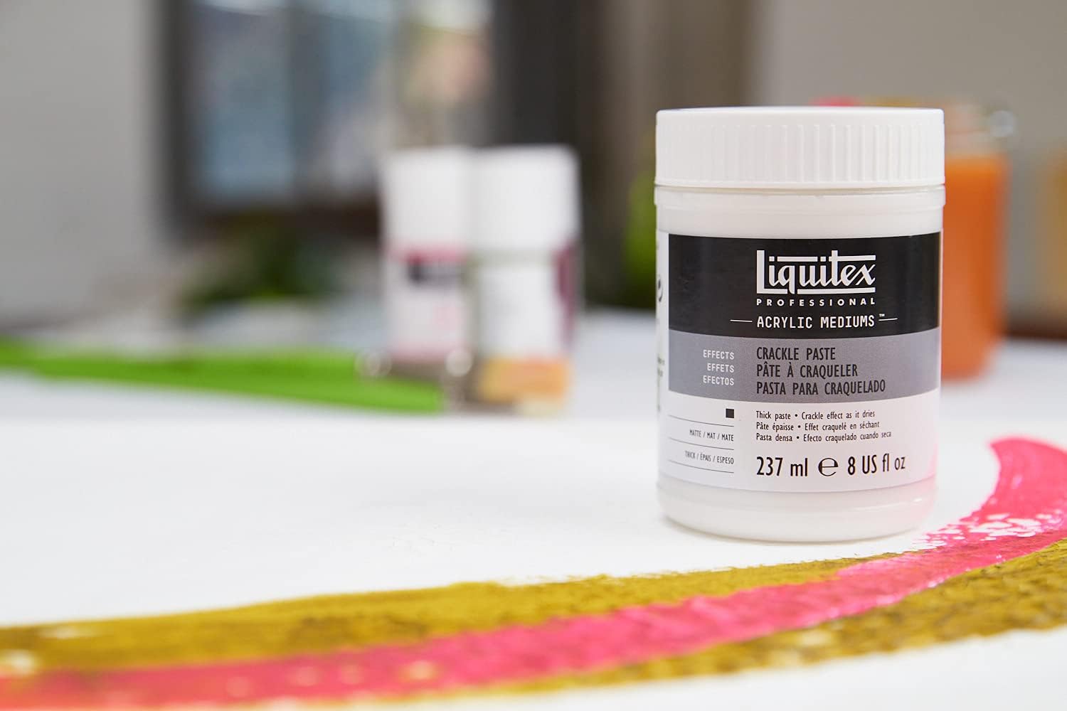 Liquitex Cracking Effect Paste - 237ml 1 unit (Pack of 1) Crackle Paste