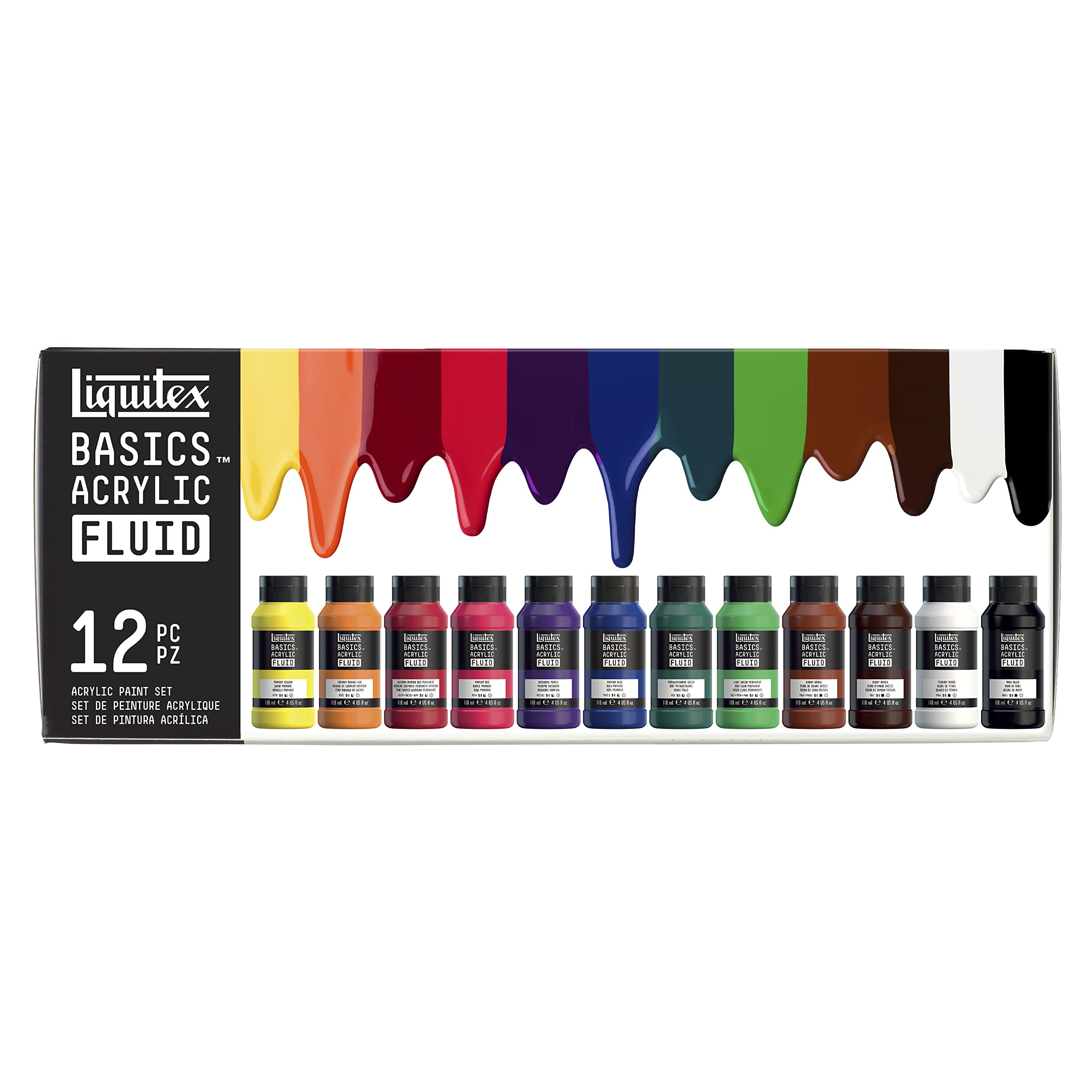 LQX BASICS FLUID ASSORTMENT 12X118ML 12 x 118 ml Assortment