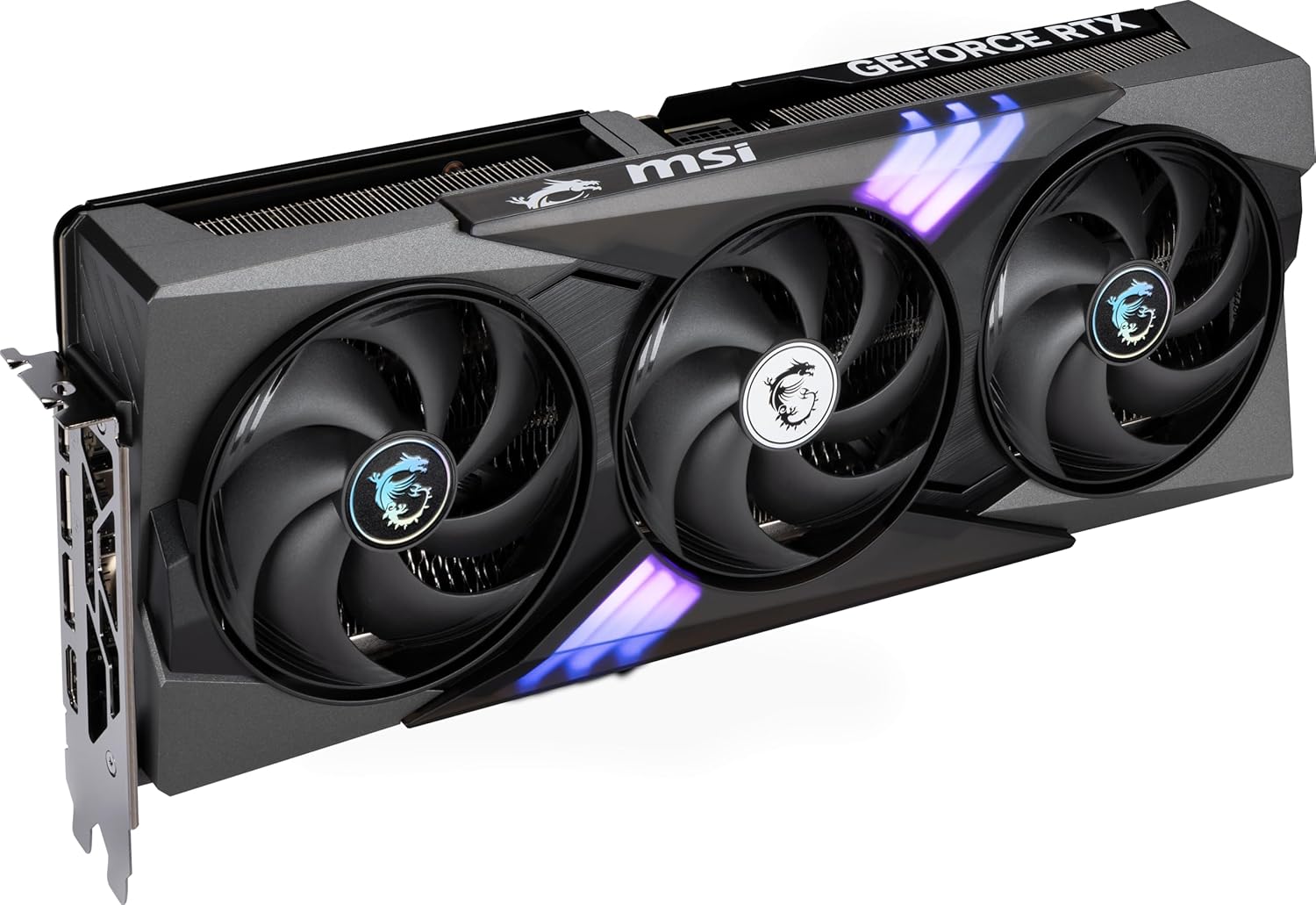 MSI NVIDIA GeForce RTX 5070 Ti 16G GAMING TRIO OC Graphic Cards - 16 Go GDDR7 (28 GB/s, 256-bit), PCIe 5.0 - TRI FROZR 4 (3 x STORMFORCE Fans) - RGB - HDMI 2.1b, DisplayPort 2.1b