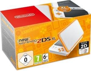 New Nintendo 2DS XL, White/Orange Nintendo 2DS White/Orange