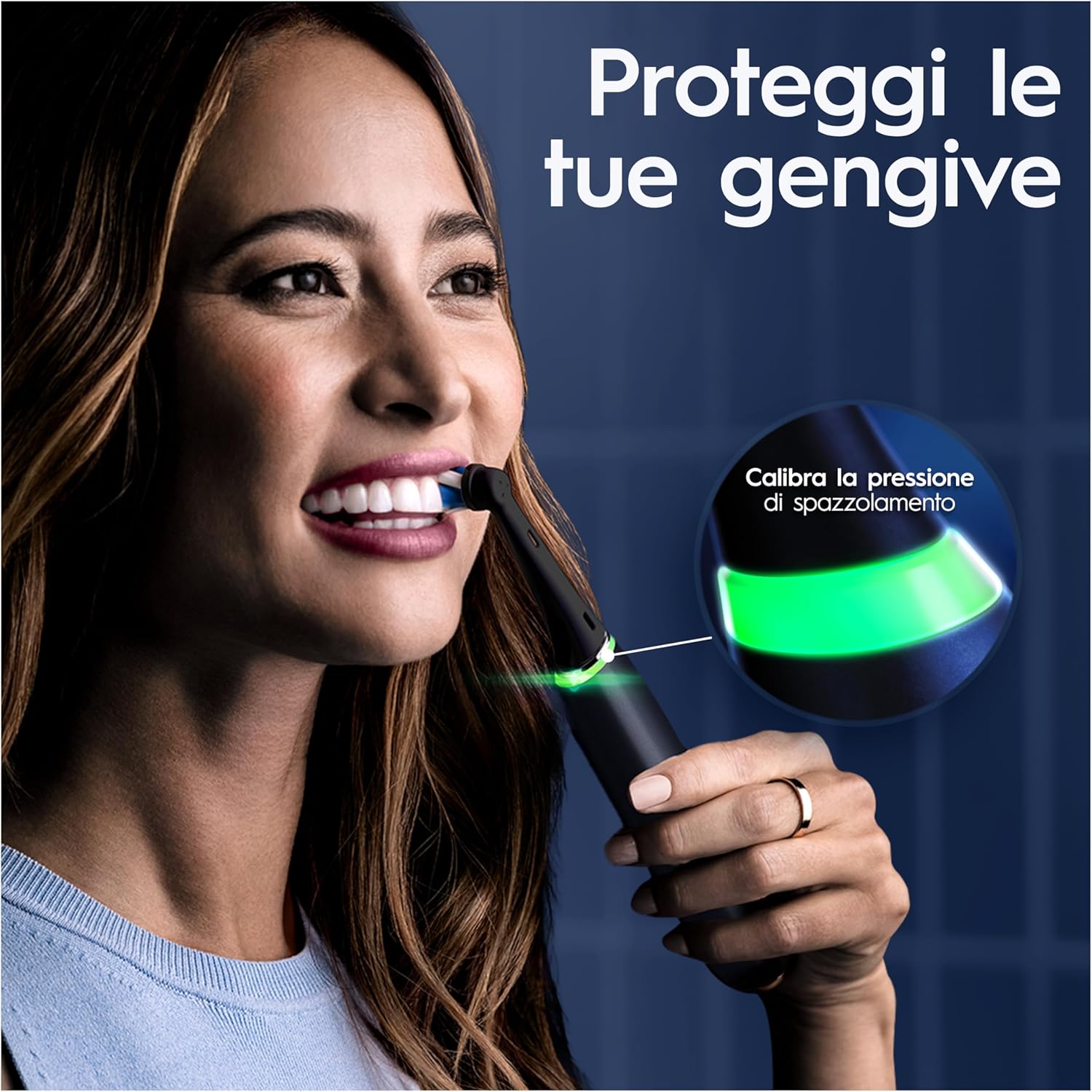 Oral-B Rechargeable Electric Toothbrush iO 9 Black Limited Edition, 1 Oral B Electric Toothbrush, 1 Replacement Head, Travel Case, Magnetic Case New version