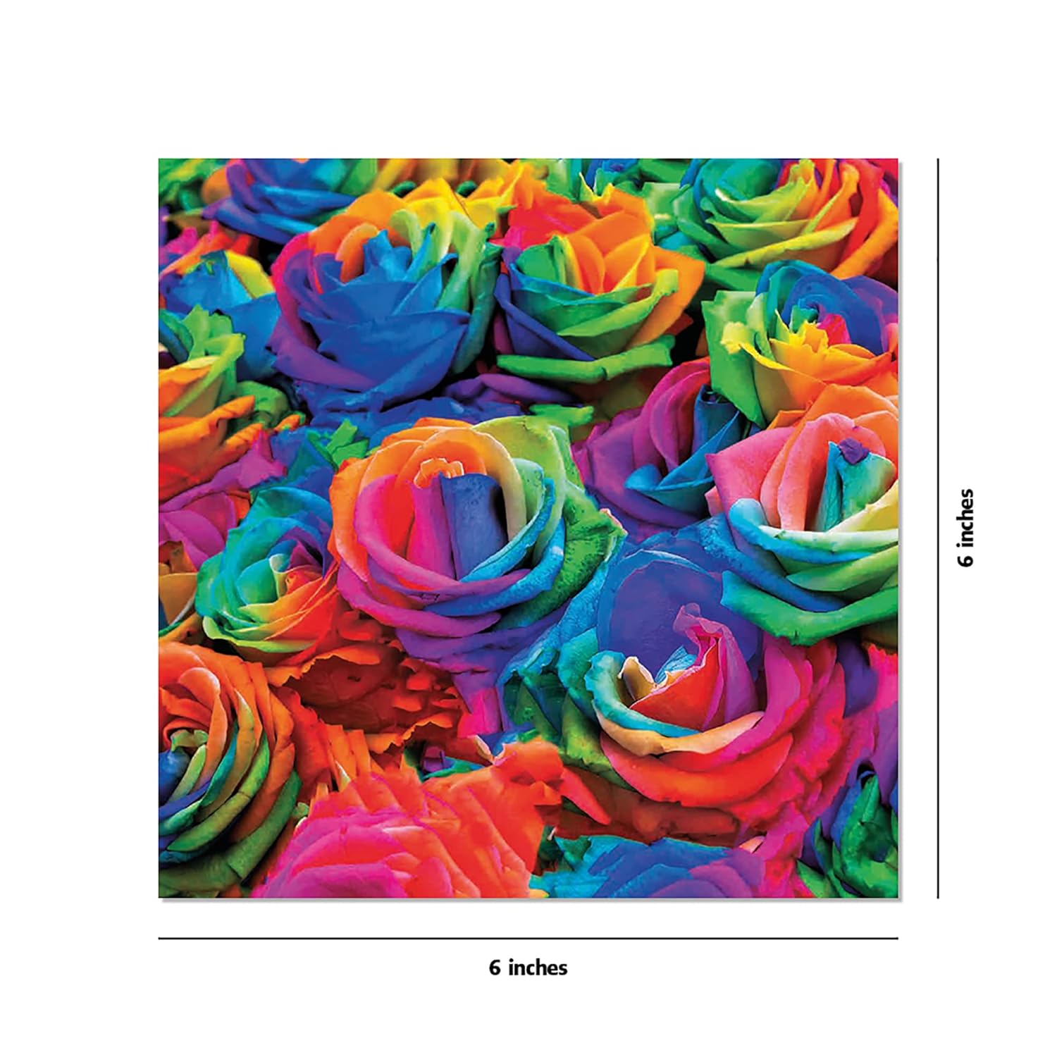 Origami Paper 500 Sheets Rainbow Patterns 6 inches - 15 cm: Tuttle Origami Paper: High-Quality Double-Sided Origami Sheets Printed With 12 Different Designs (Instructions for 6 Projects Included)