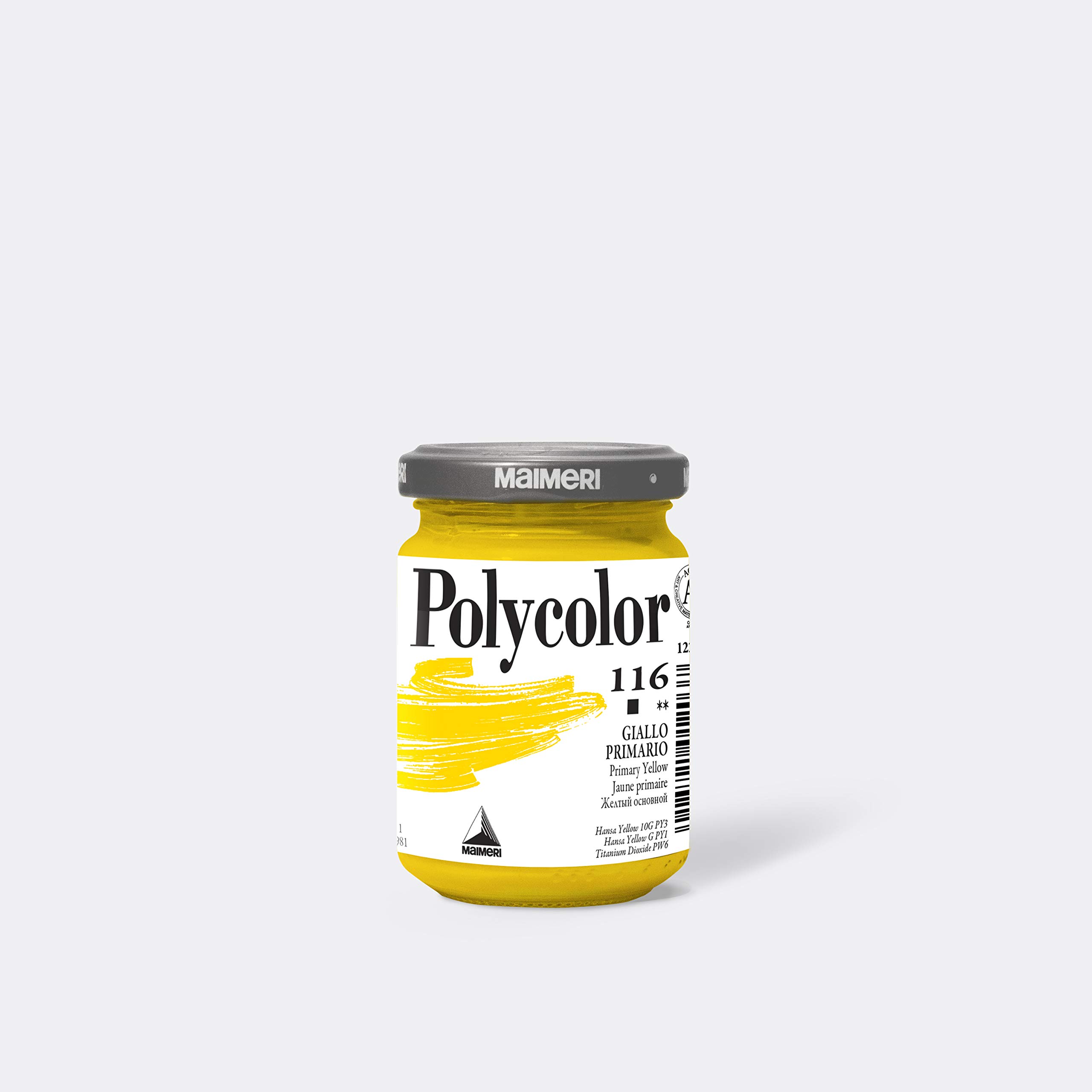Polycolor Primary Yellow coloring paint 125 ml