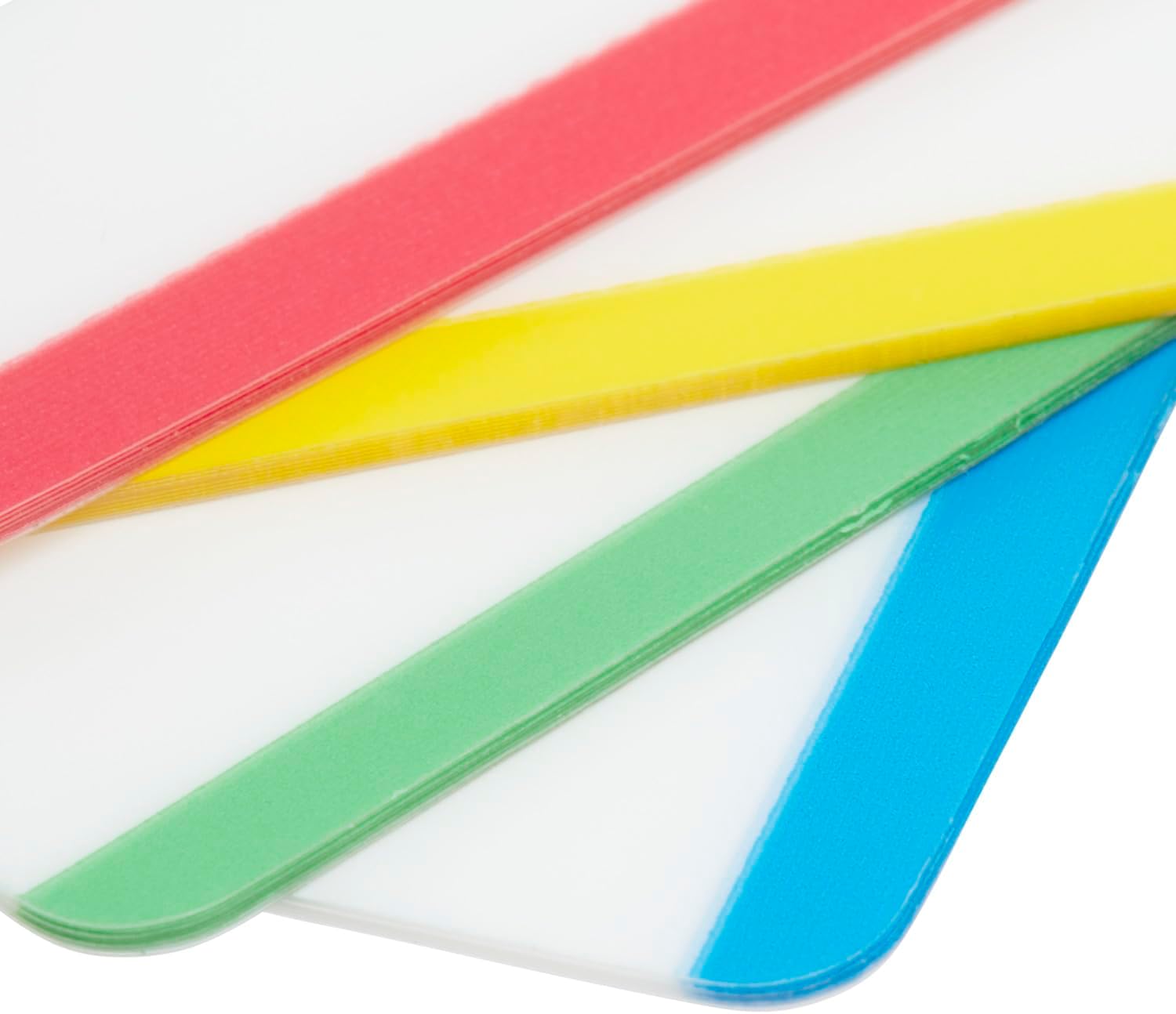 Post-it 686F-1 Set Page Marker with Colored Edge, Extra Big, 24 Pieces, Blue/Green/Yellow/Red Extra Big 24 Pieces Blue/Green/Yellow/Red