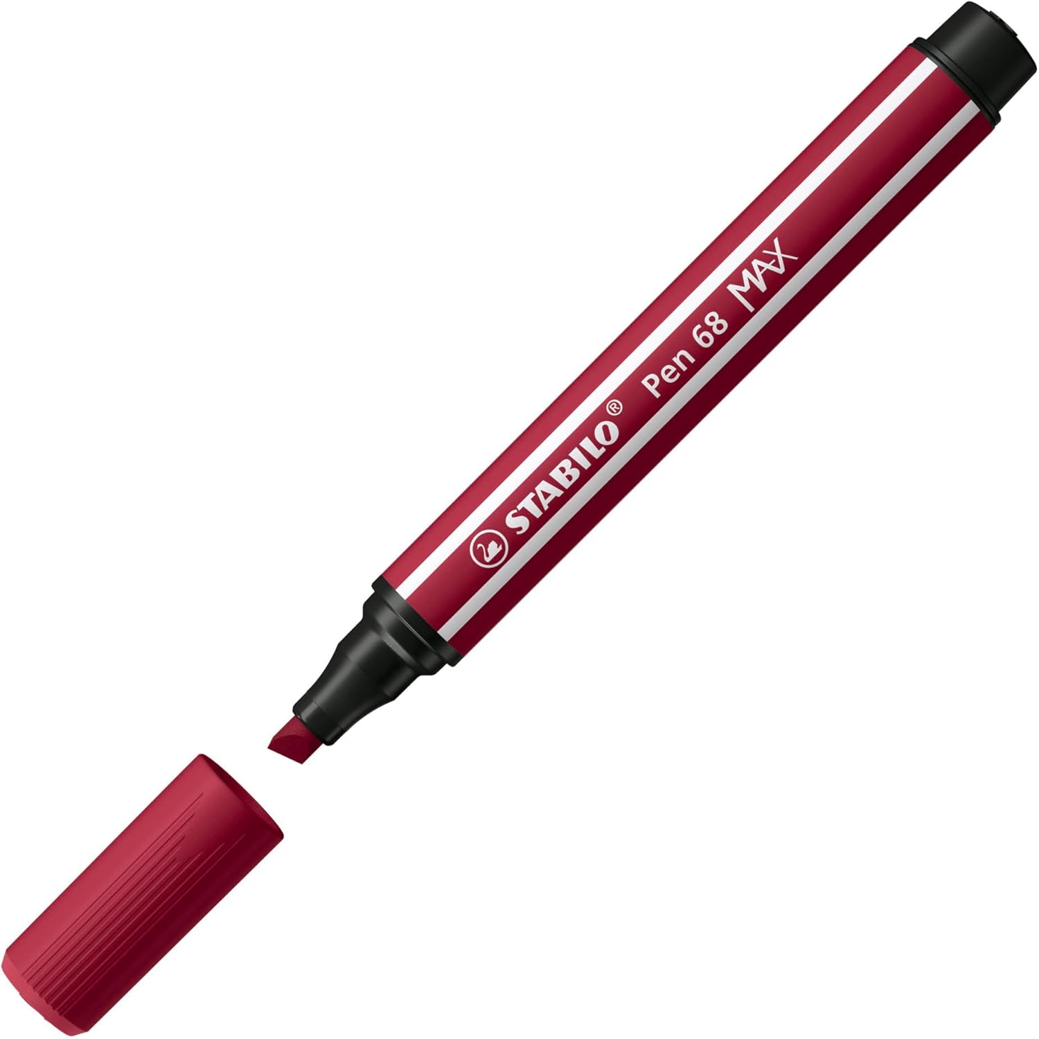 STABILO Pen 68 MAX - Premium double line marker (1 + 5 mm) - ARTY - Metal box of 20 - Assorted colors