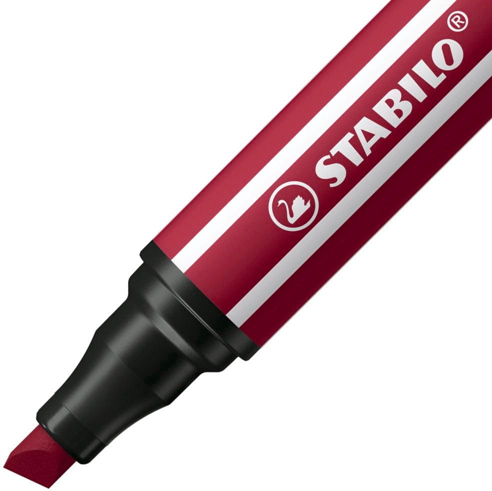 STABILO Pen 68 MAX - Premium double line marker (1 + 5 mm) - ARTY - Metal box of 20 - Assorted colors