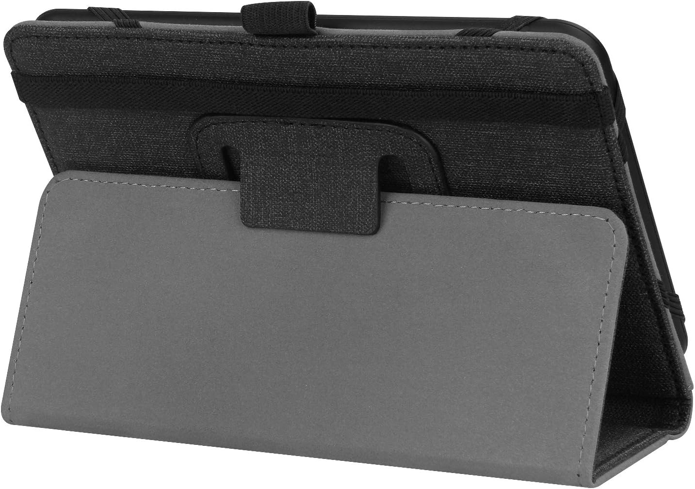 VOVIPO Universal Protective Case for Kindle Paperwhite Kobo e-Reader 6 inch, Folio Case with Hand Strap Compatible with Kobo/Kindle/Tolino/Pocketbook/Sony 6 inch-Black