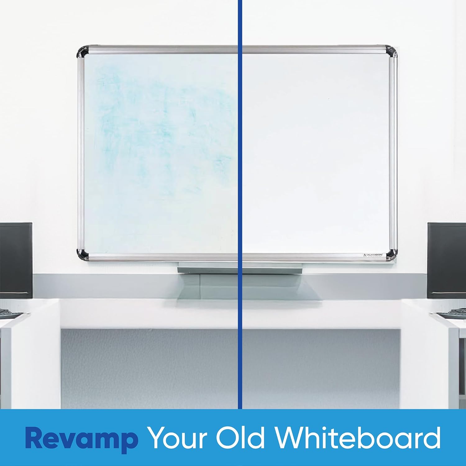 Whiteboard Whiteboard Paper 335 x 44cm Dry Erase Self Adhesive Stain Resistant for Home Office Classroom Marker Included