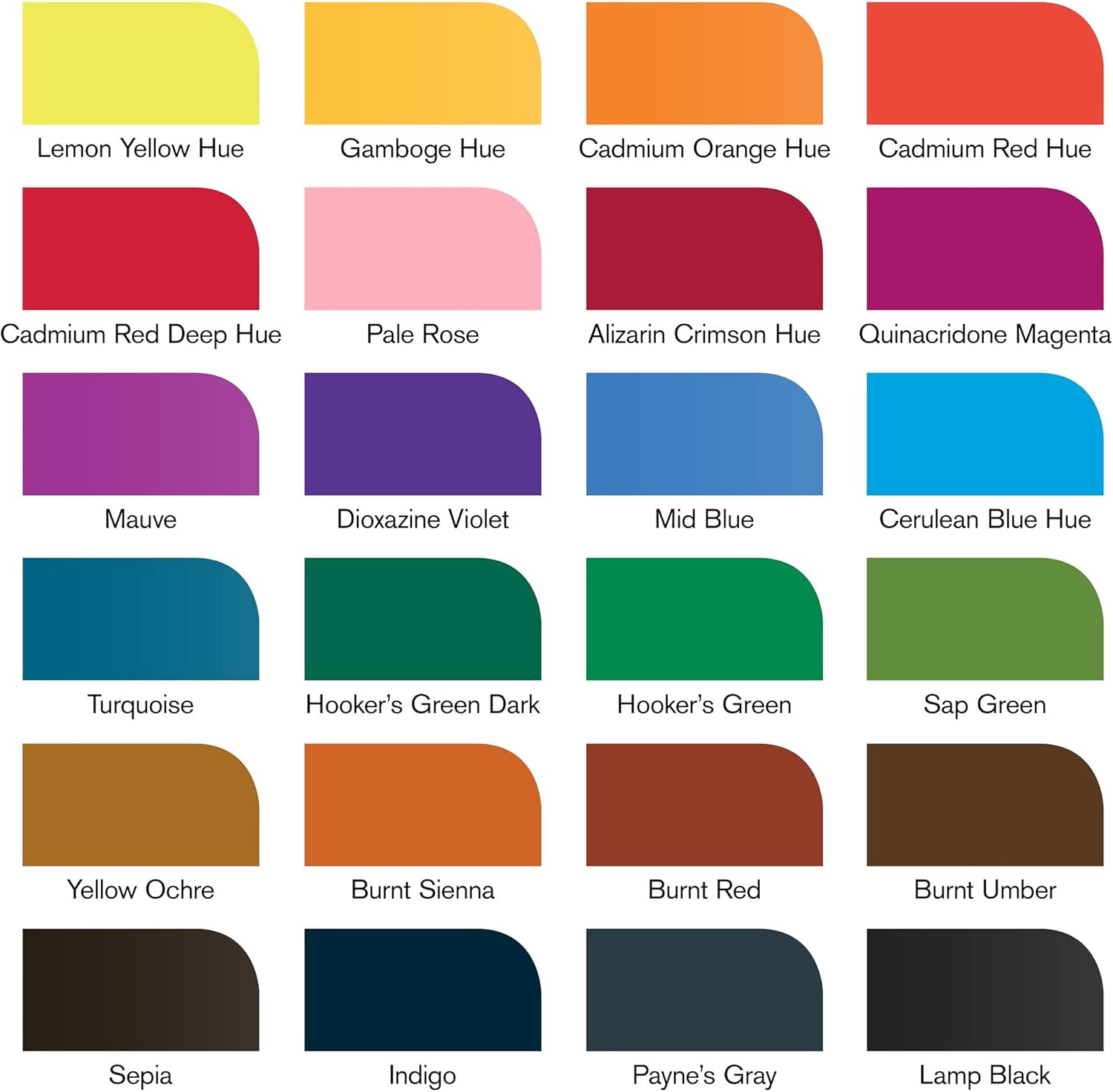 Winsor & Newton Promarker Watercolor 24 Case - Base Shades 24 units (Pack of 1) color set