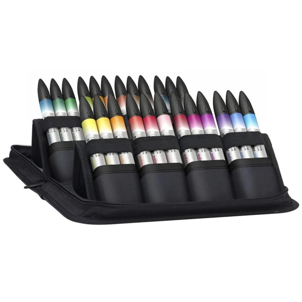 Winsor & Newton Promarker Watercolor 24 Case - Base Shades 24 units (Pack of 1) color set