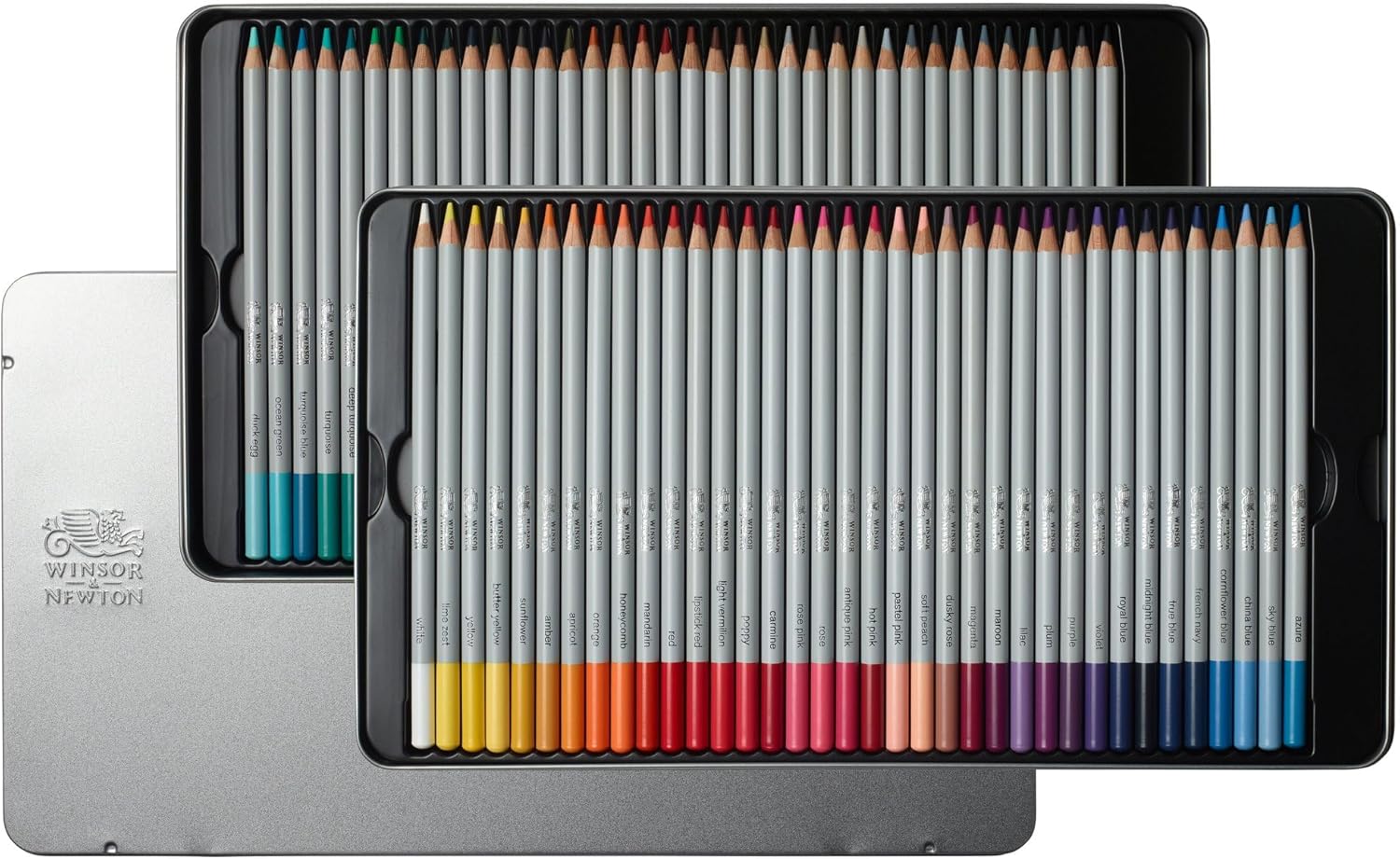 Winsor & Newton Studio Collection - Set of 72 brightly colored pencils